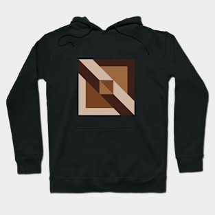 Earth Tones Geo Illusion Hoodie